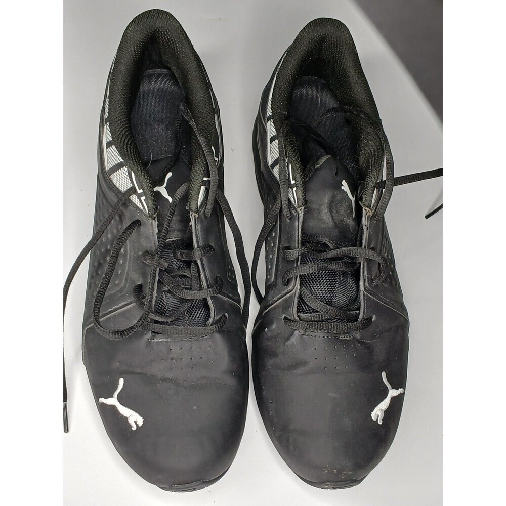 Puma Black Athletic Sneakers Size 11 | Lightweight Training Shoes |Casual Short